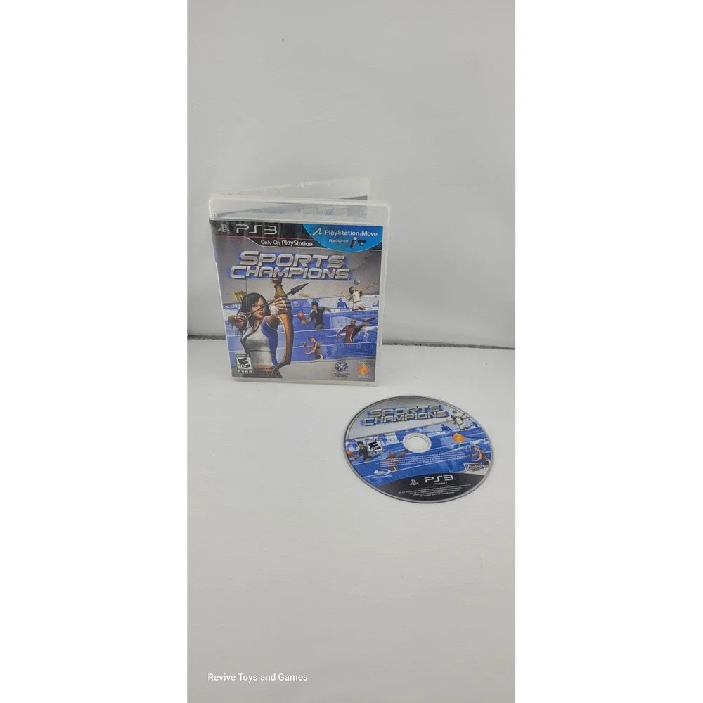 Sports Champions (Sony PlayStation 3, PS3 2010) Game and Case Tested and Working